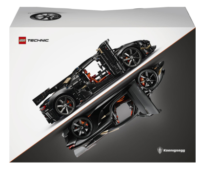Klocki LEGO® LEGO Technic 42232 Koenigsegg Sadair's Spear Megacar